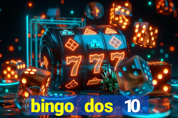 bingo dos 10 mandamentos da lei de deus